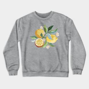 Luscious Lemons Crewneck Sweatshirt